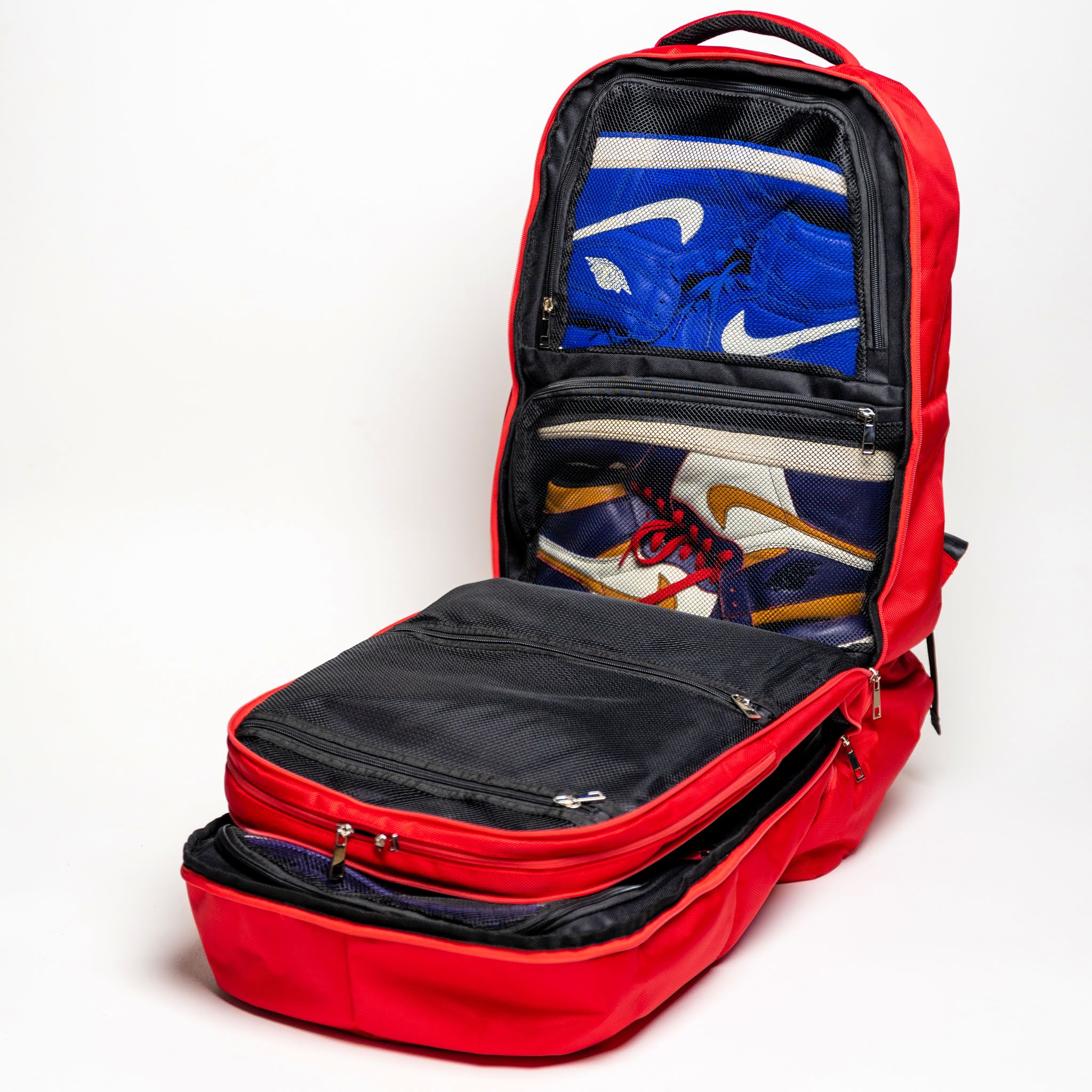 Red Polyester Carry-On Bag (Patented Signature Design)