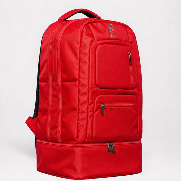Red Polyester Carry-On Patented Backpack (Only 300 Made)