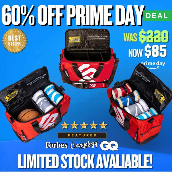 Red Sneaker Duffle (FLASH SALE)
