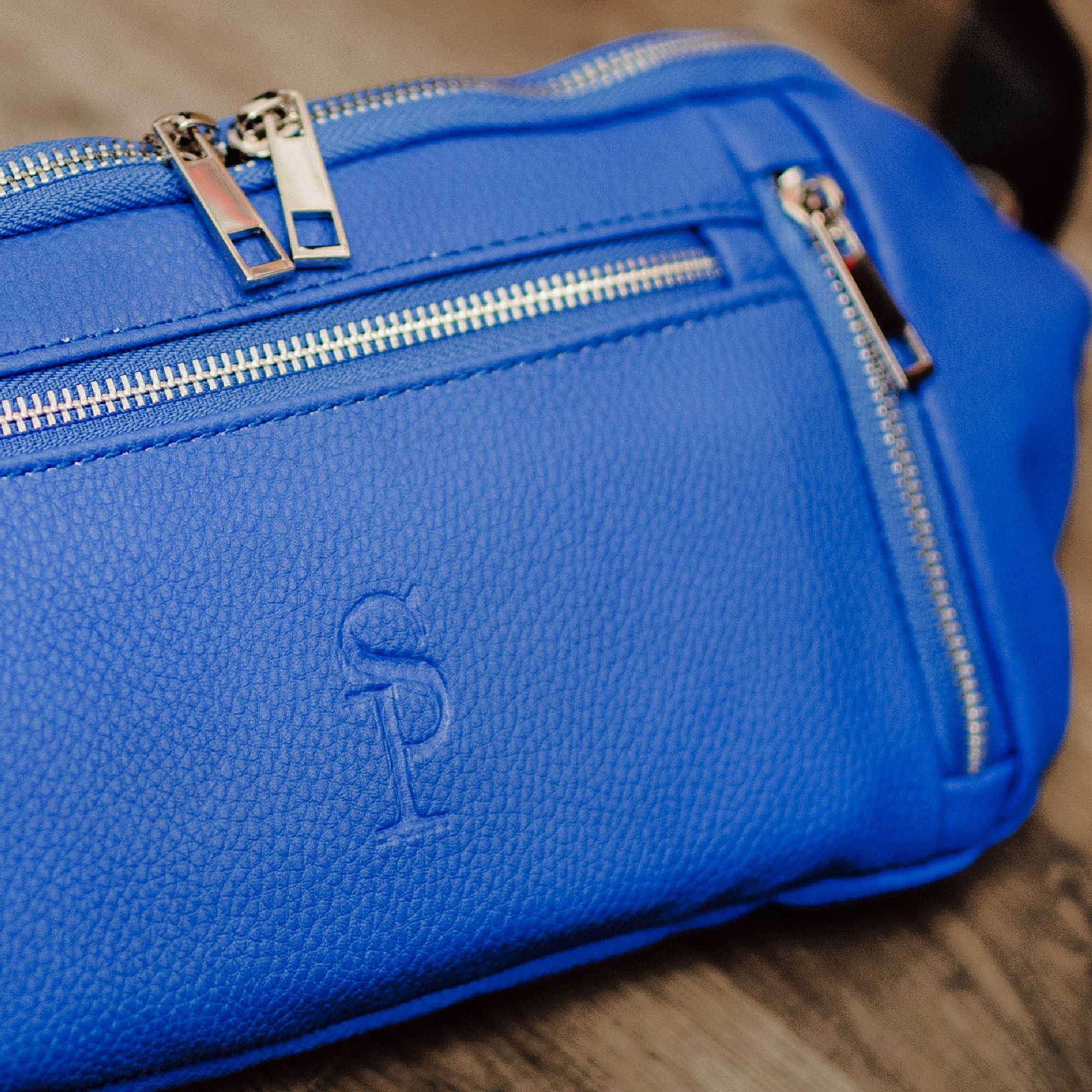 1467 ROYAL BLUE N.NECK PURSE - Shoulder Bags - Handbags