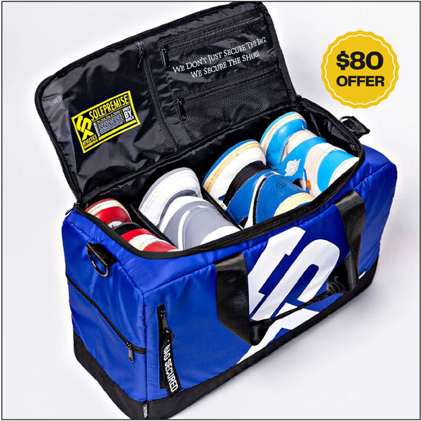 Blue Sneaker Duffle (FLASH SALE)