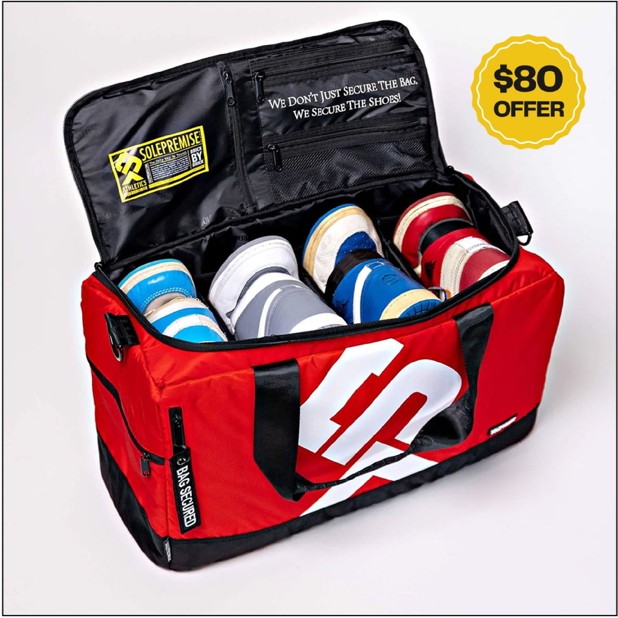 Red Sneaker Duffle (FLASH SALE)