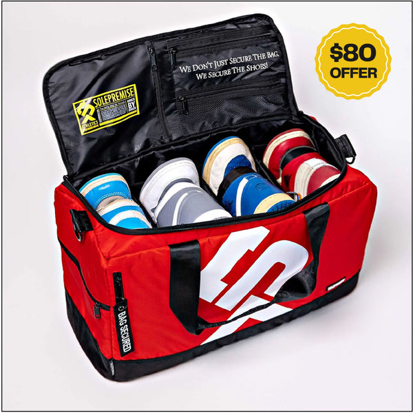 Red Sneaker Duffle (FLASH SALE)