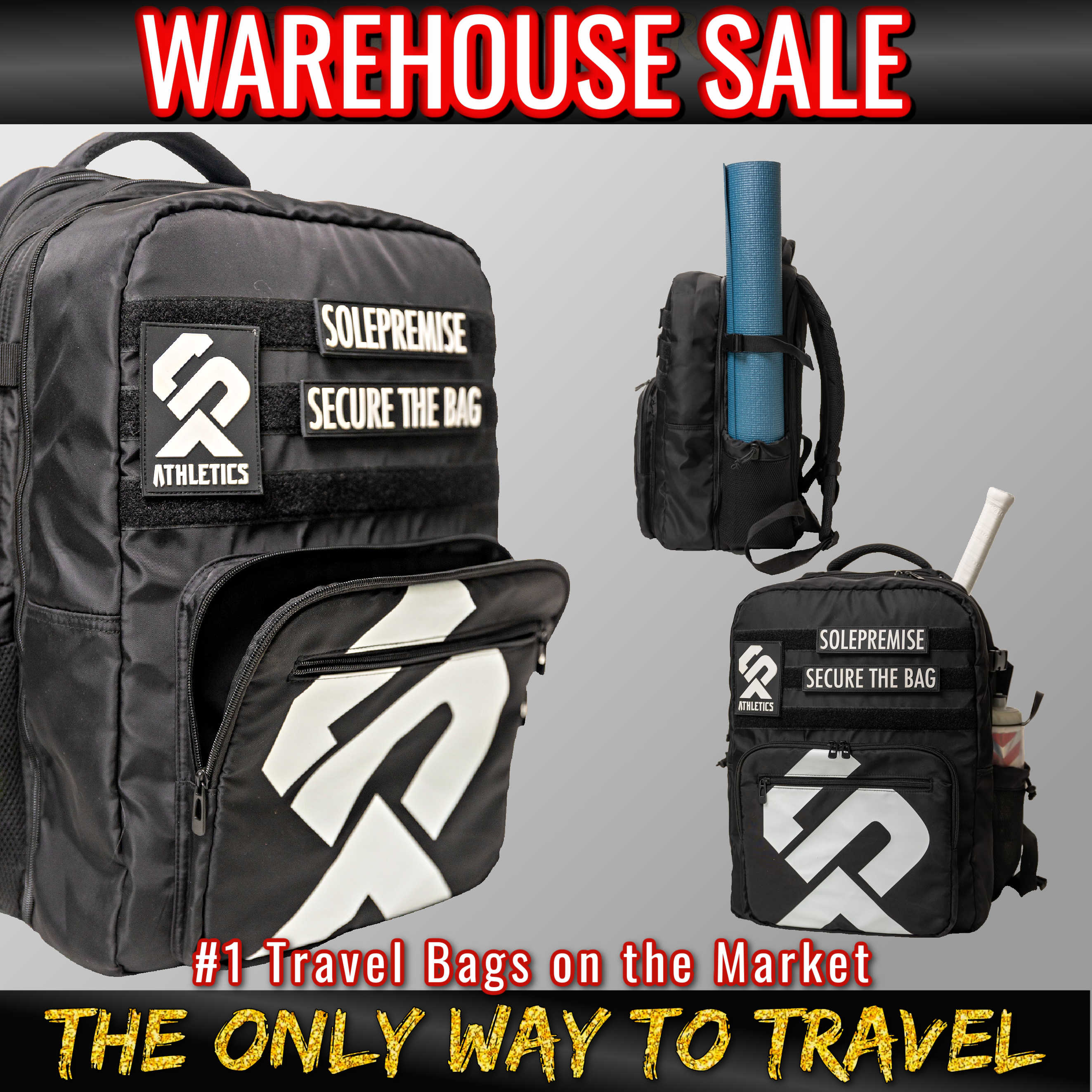 Utility Sports Gym Rucksack (Warehouse Sale)