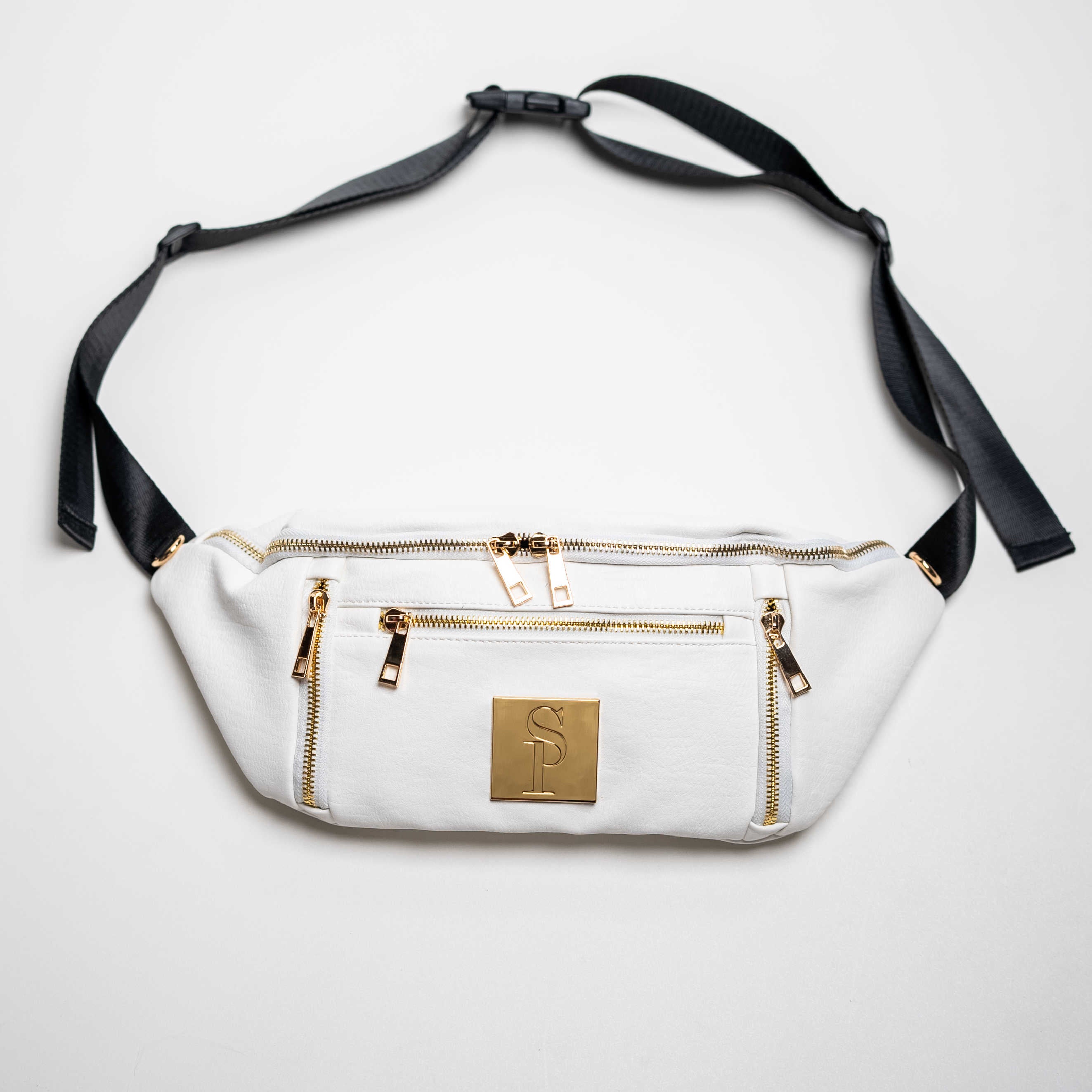 White Luxury Leather Sling Bag - Sole Premise