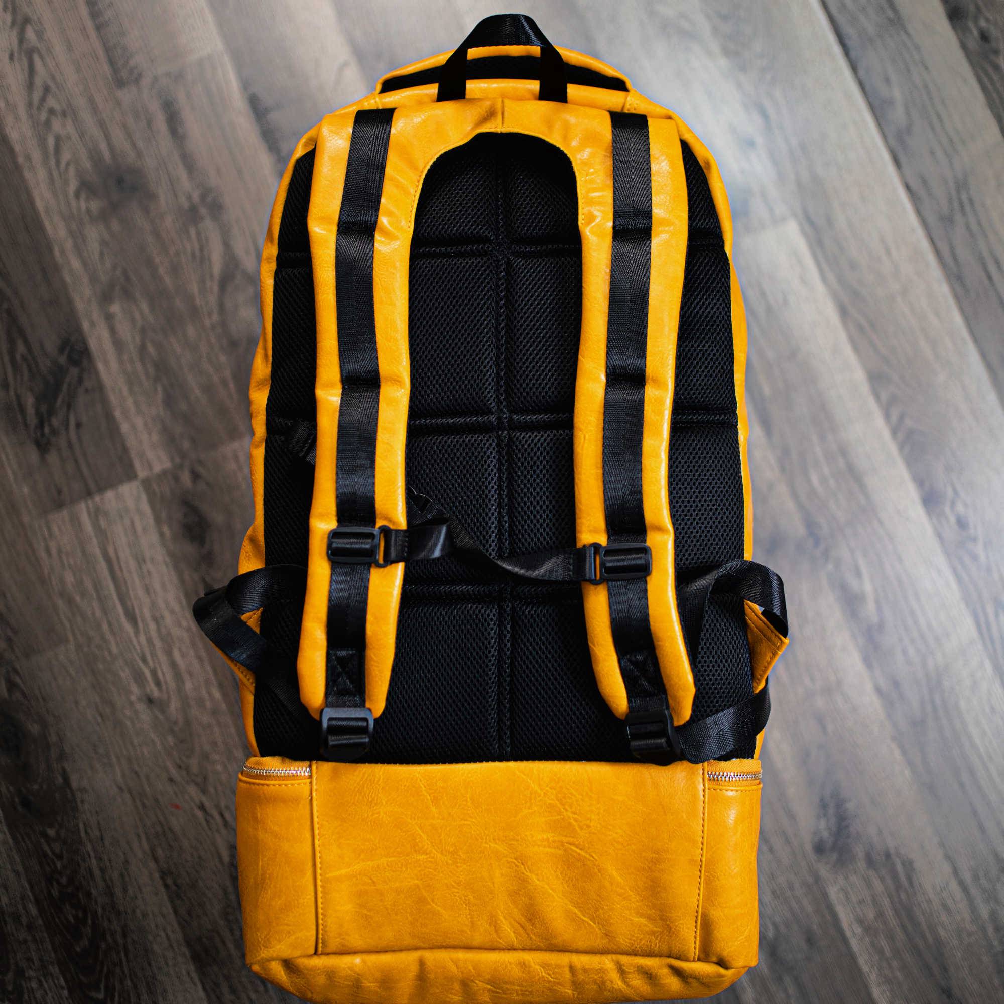 Yellow Luciano Leather Luxury Bag (Brandon Curry Collab) - Sole Premise