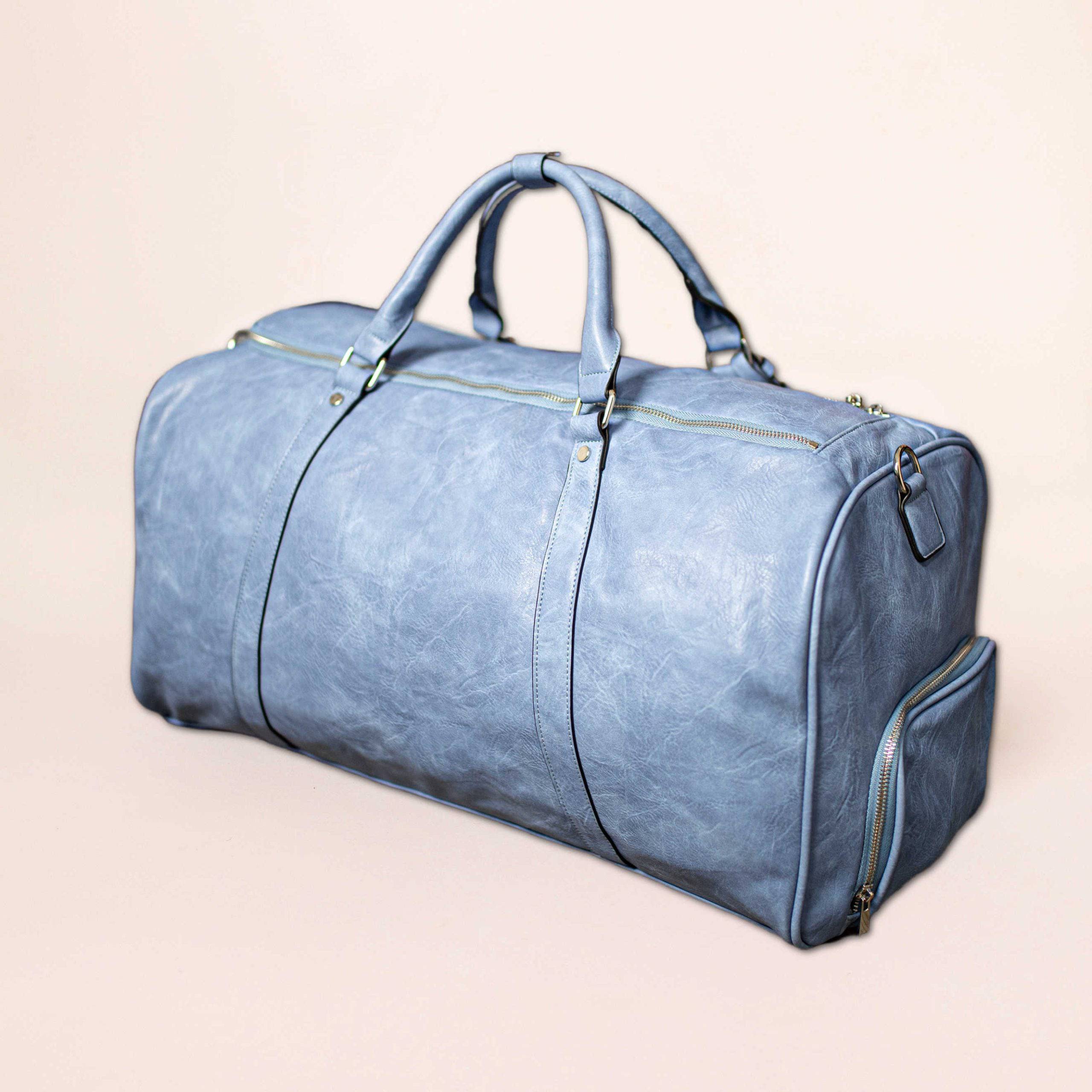 Baby Blue Duffle Bag (New Design)