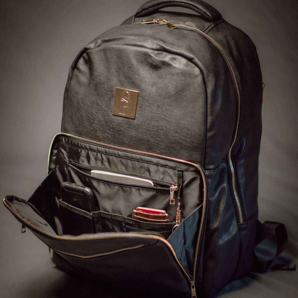 Commute Bag Tumbled Leather Daily Commuter Bag XL