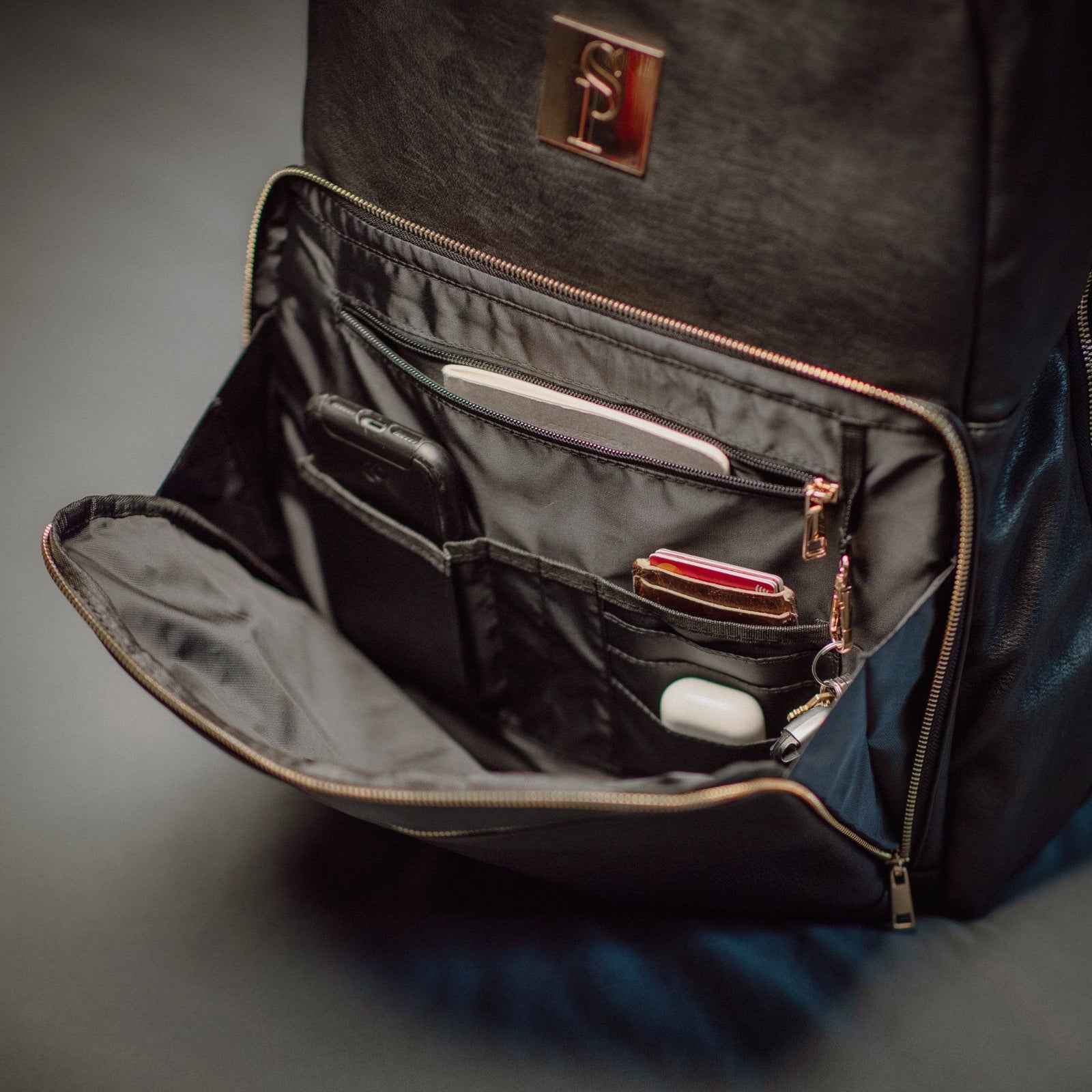 Tumbled Leather Daily Commuter Bag XL