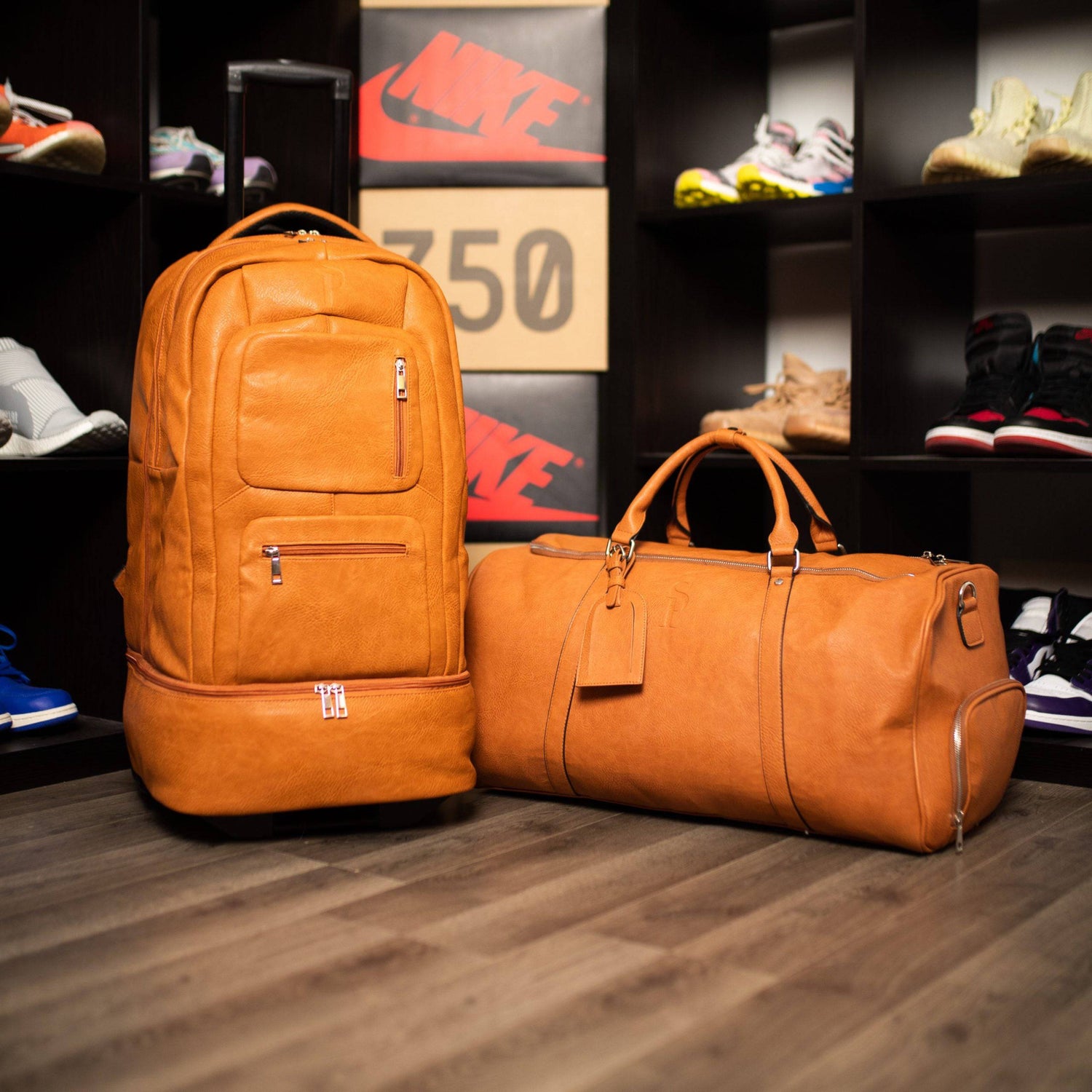 Brown Roller Bag Set copy