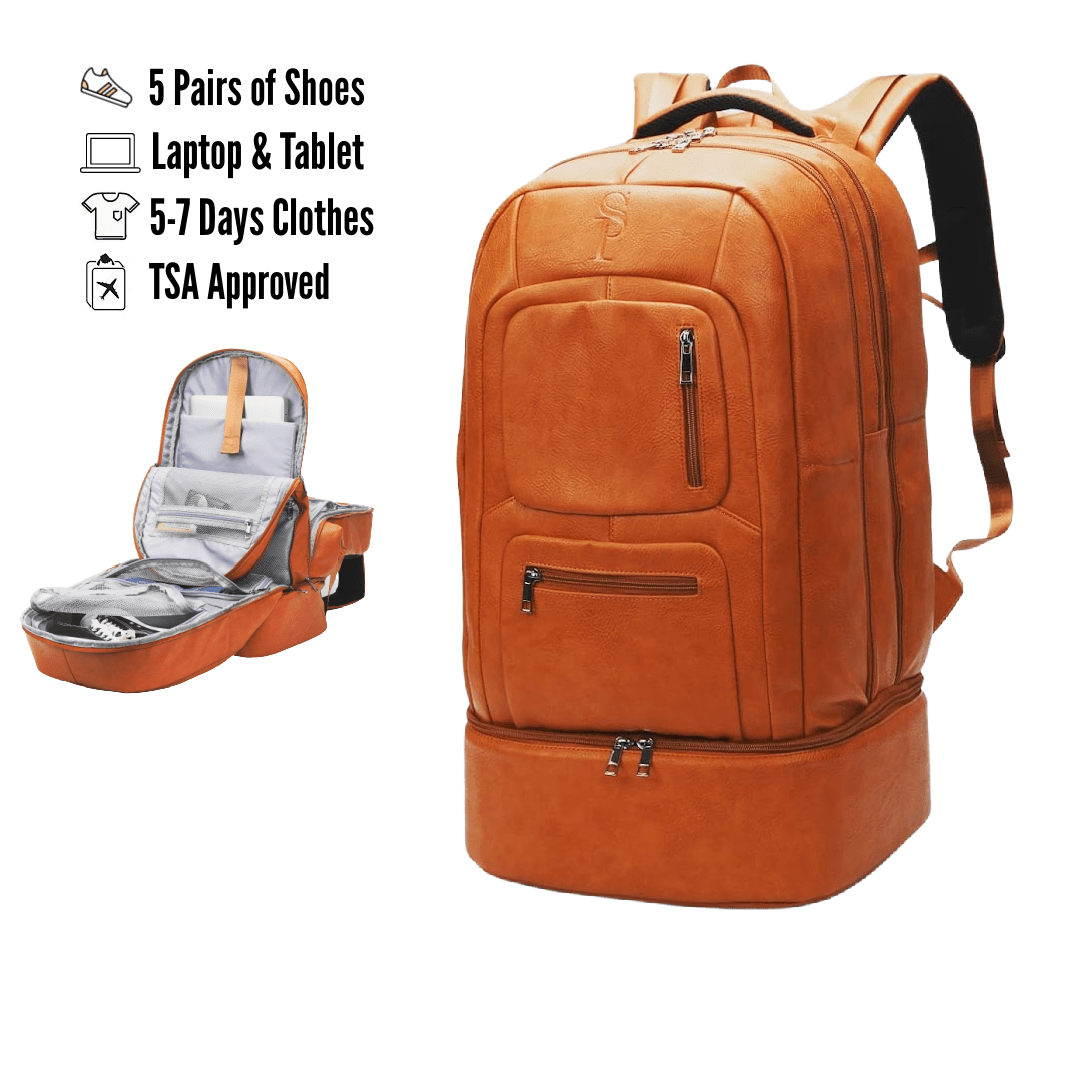 Luxury Backpack Purse, Brown Luxury Backpack