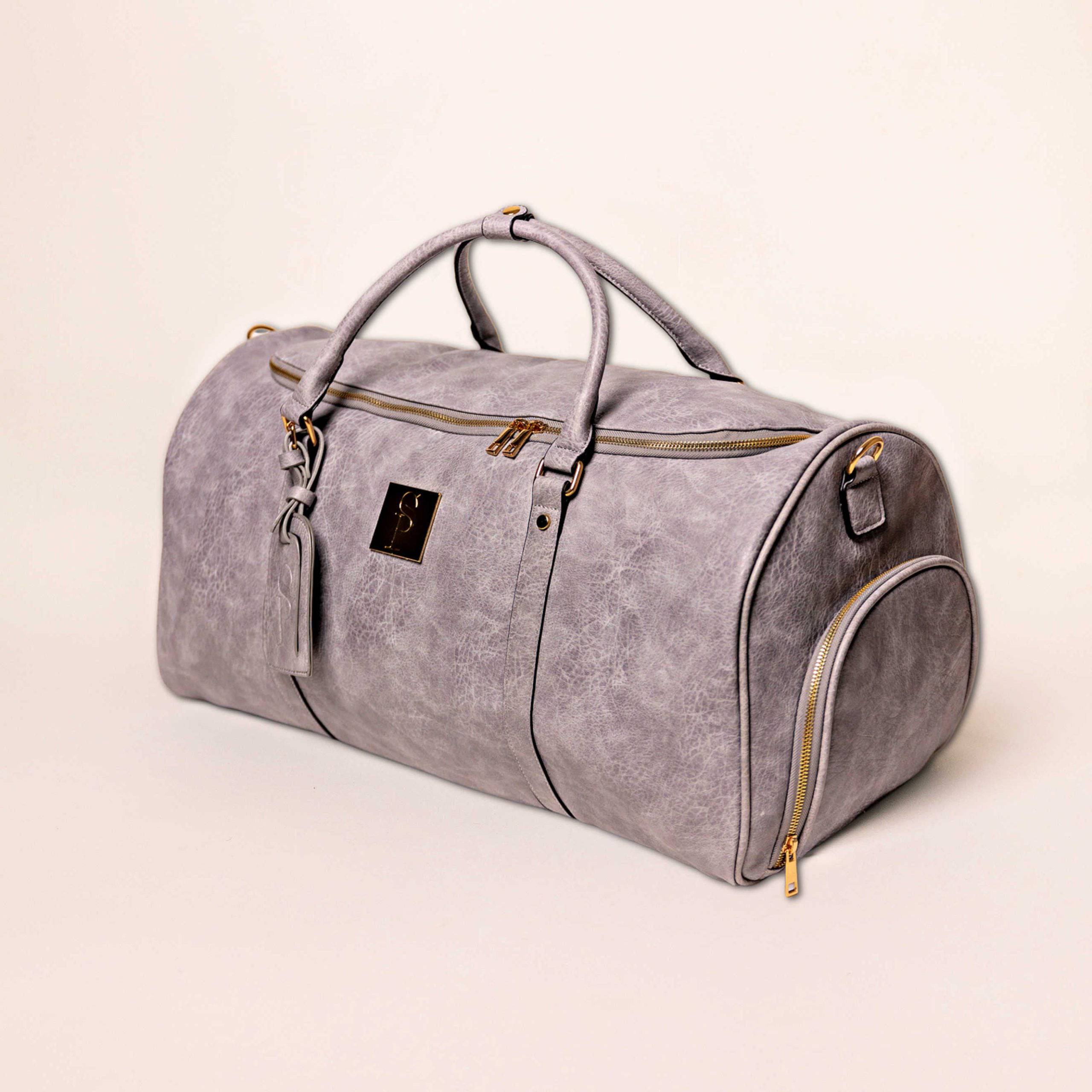 Grey Duffle Bag (New Design) angle