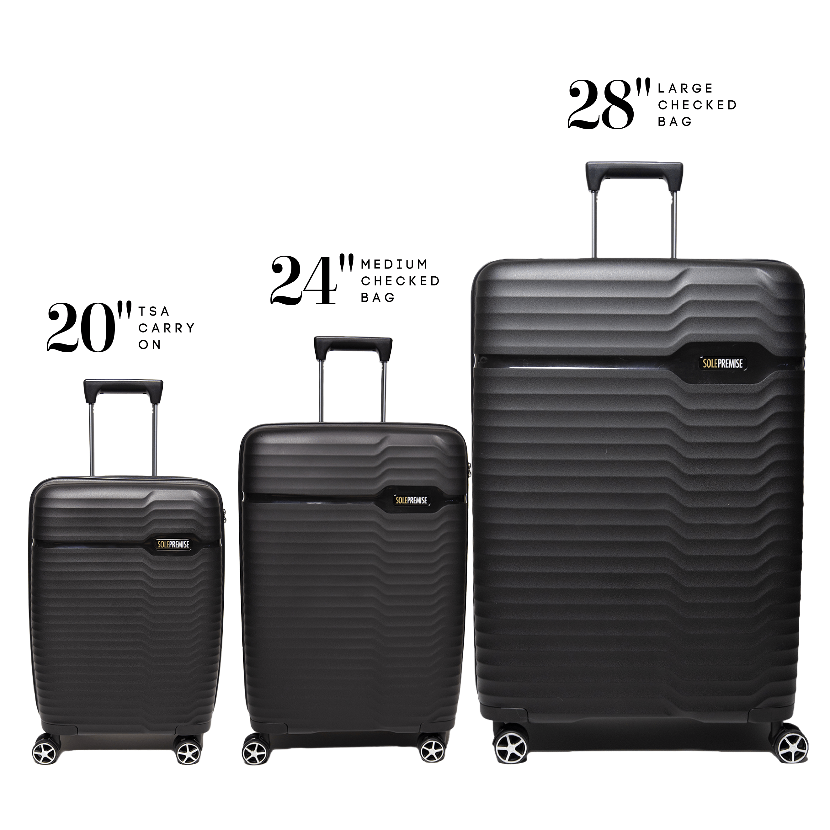 Amazon.com | Rockland Journey Softside Upright Luggage Set,Expandable,  Blue, 4-Piece (14/19/24/28) | Luggage Sets
