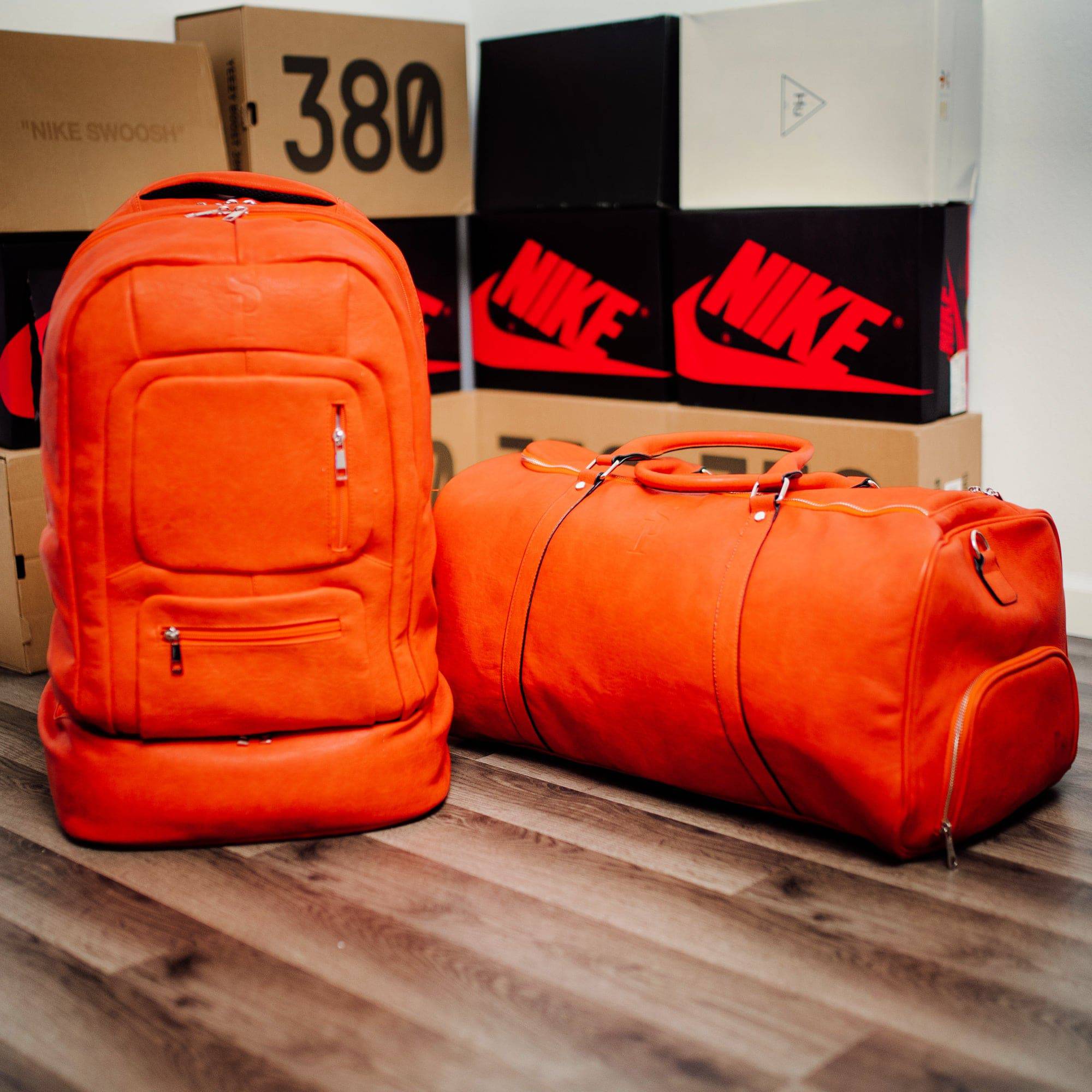 Orange Signature Bag Set