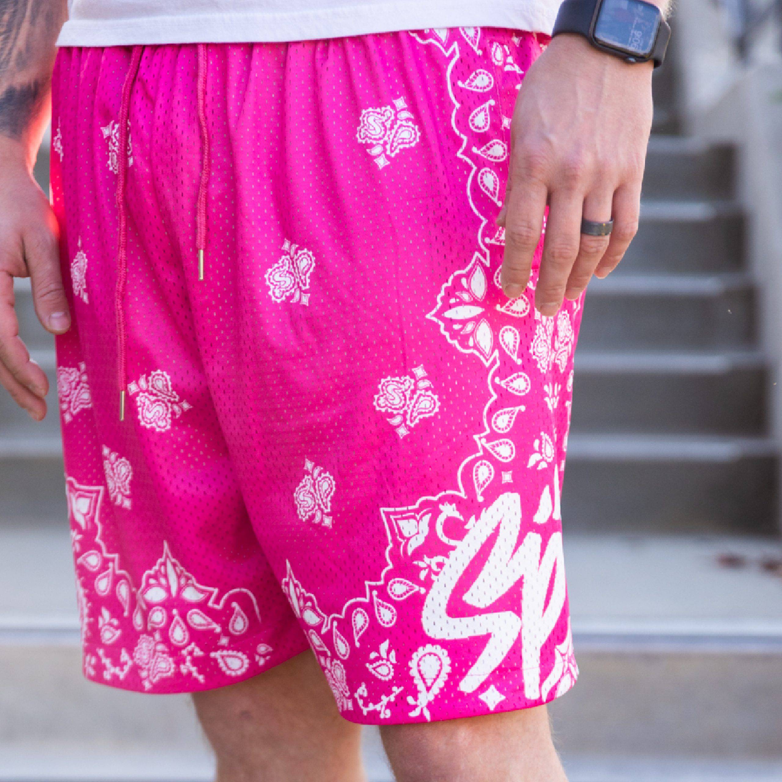 Pink summer hot sale shorts