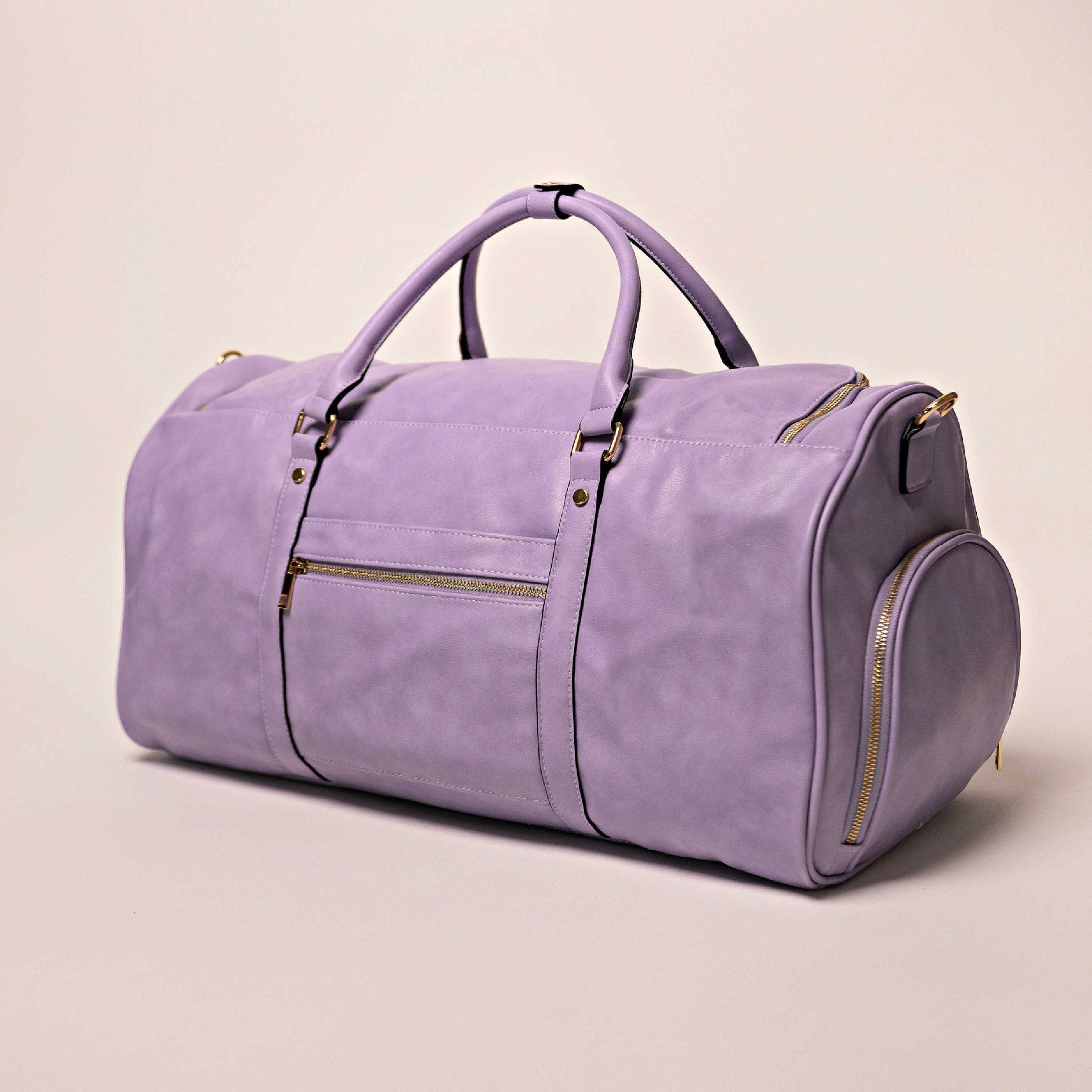 Lavender sales duffle bag