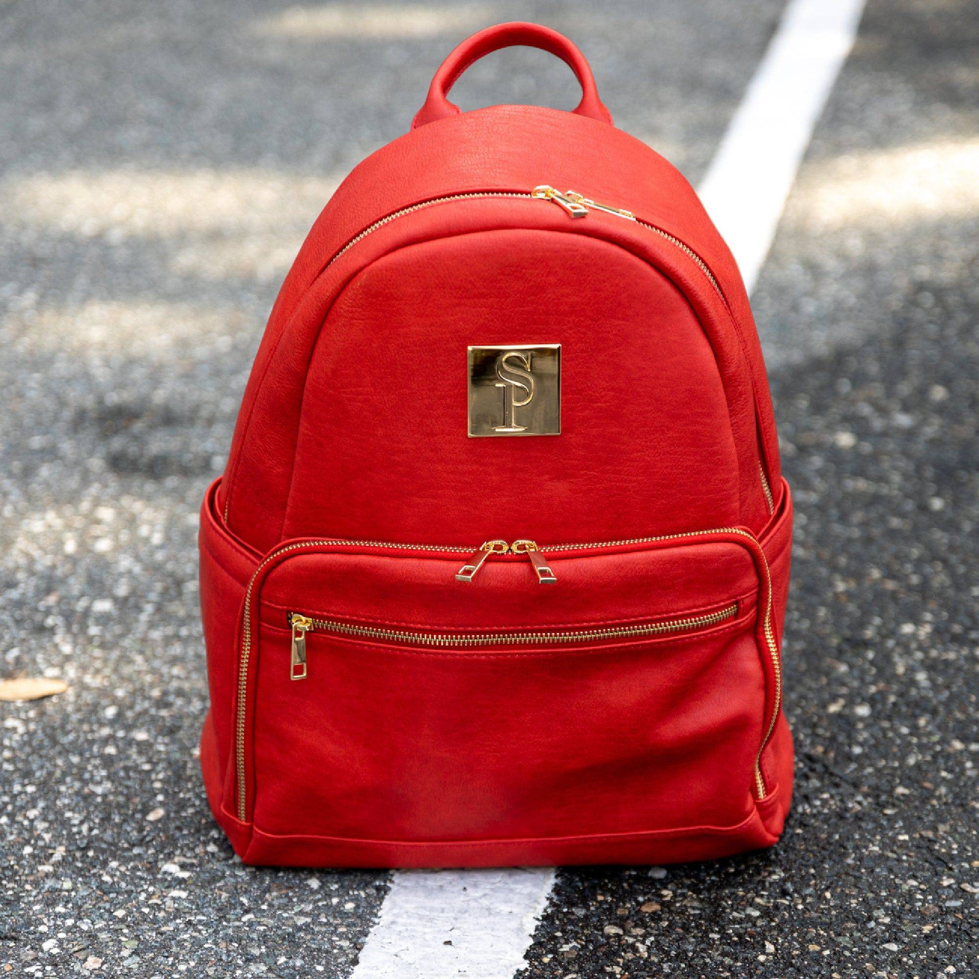Red Carrier Bag