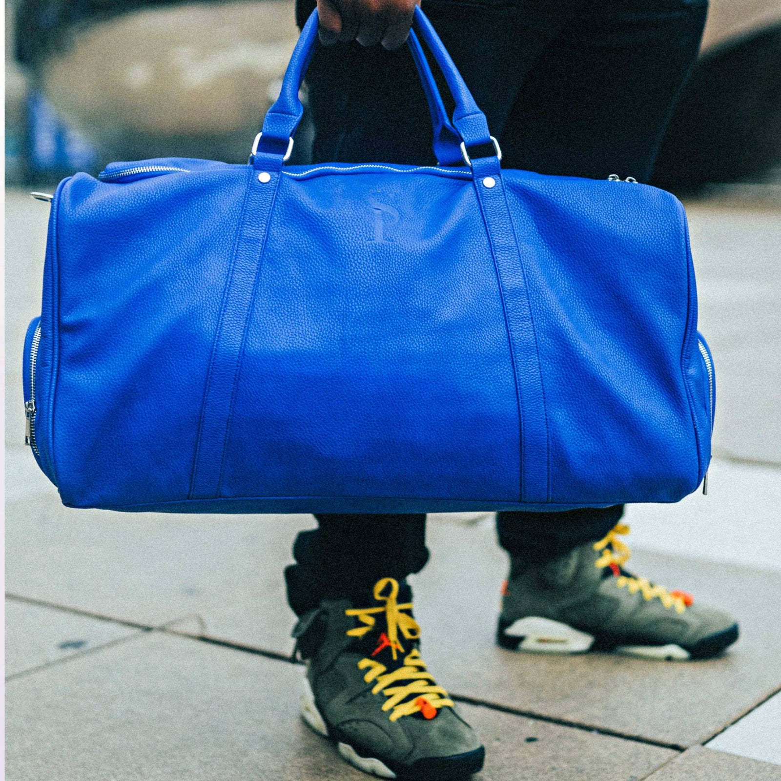 royal blue nike duffle bag
